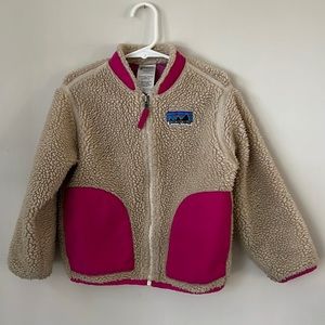 Patagonia Retro X Fleece Jacket Baby 5T Girls